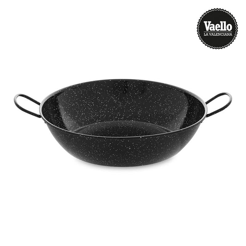 Vaello Frying Pan Honda Esmaltada With Asas Ø50CM.