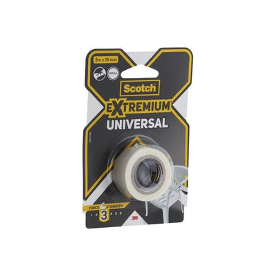 Scotch Extremium Universal Tape Adhesiva Americana - 3M X 19MM - White — image 1