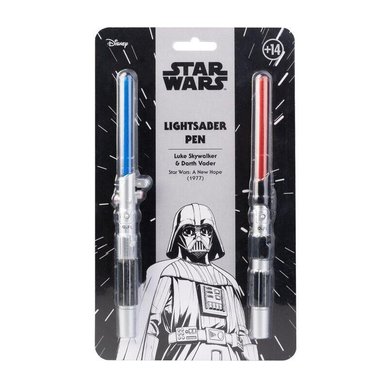 Set 2 Pens Sable Laser Star Wars Light