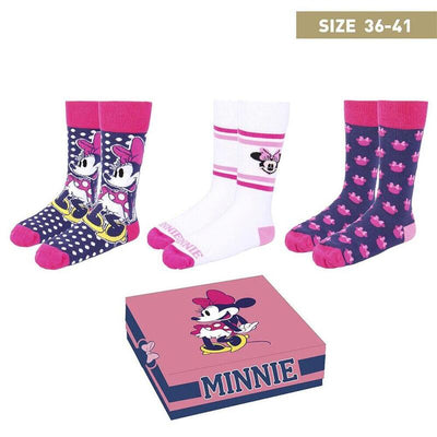 Set 3 Socks Minnie Disney — image 1