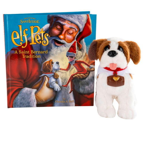 Set Cuento + Plush Toy Perro San Bernando Elf Pets Spanish — image 1