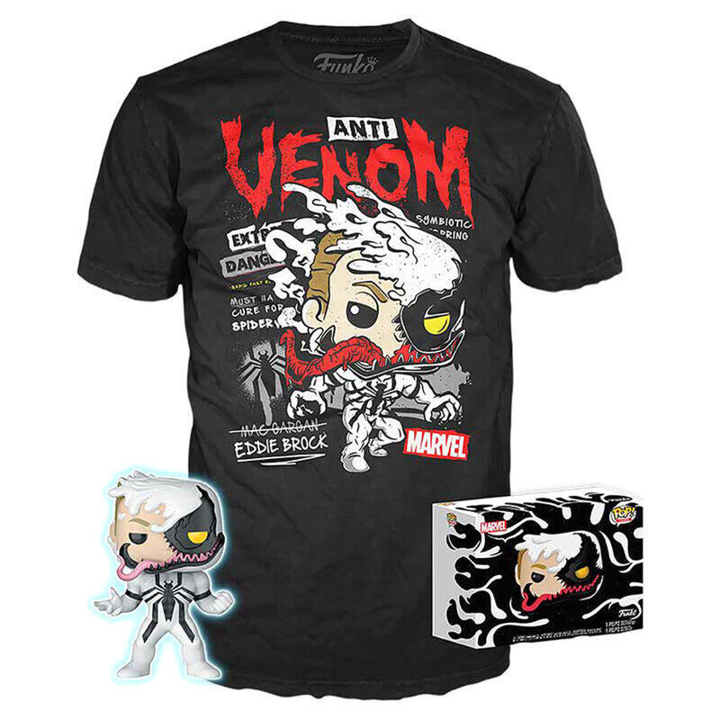Set Figura Pop & Tee Marvel Anti-venom