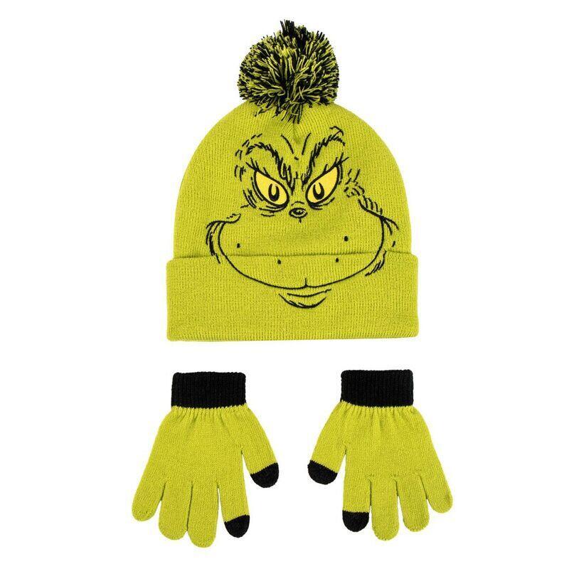Set Gorro And Gloves Grinch
