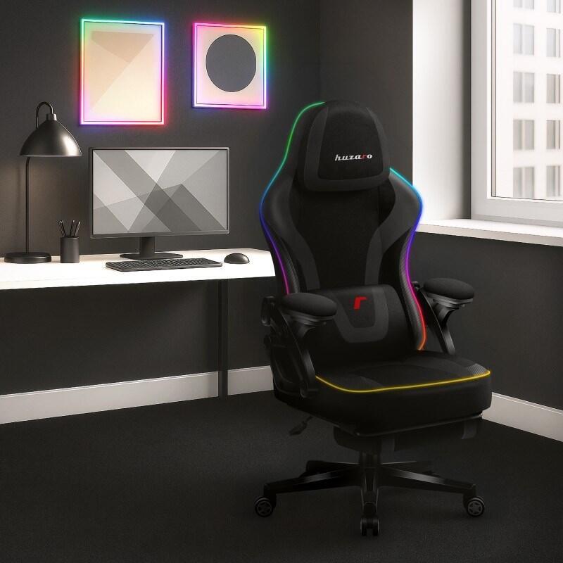Chair Gaming Mesh Black Force 4.6 RGB