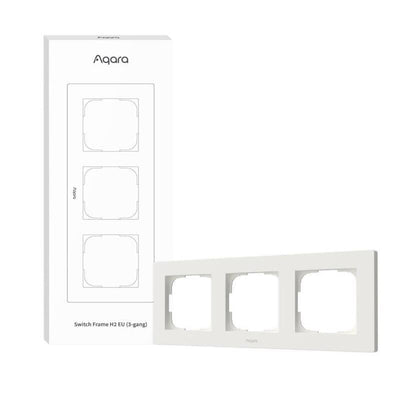 Aqara Smart Switch Frame H2 (3-GANG)/White FE-X02D-W — image 1
