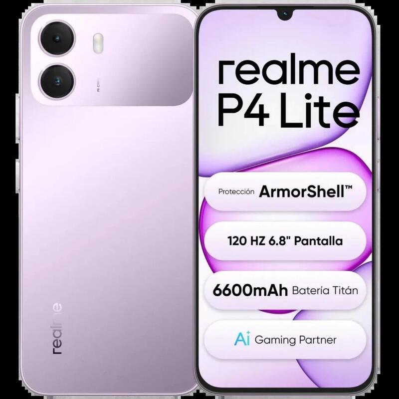 Realme Smartphone P4 Lite 4G 4GB/64GB Lila
