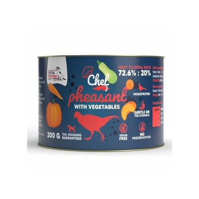 Syta Micha Chef Pheasant With Vegetables Mono - Comida Húmeda Perros - 200G — image 1