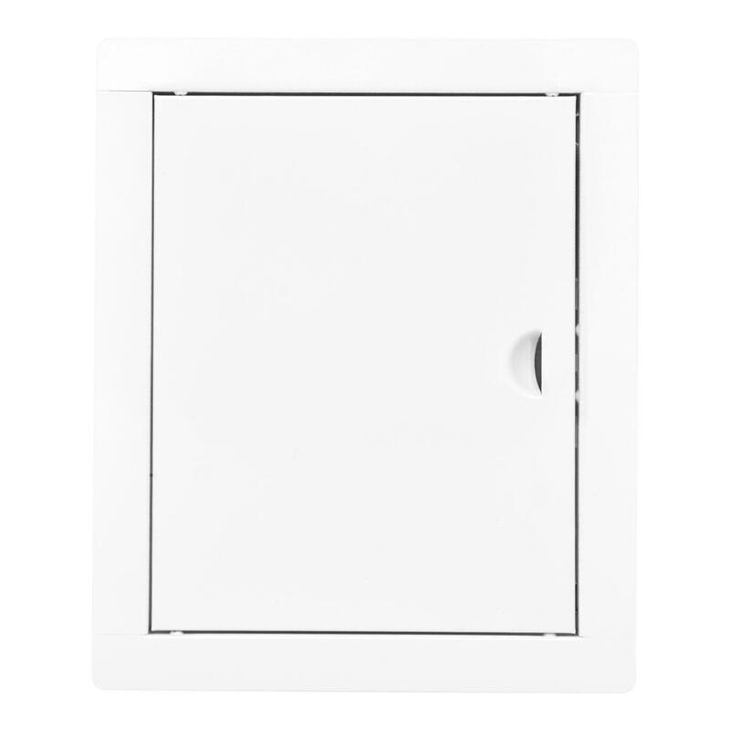 Cover Registro Rectangular Recessed Steel White 20X25CM