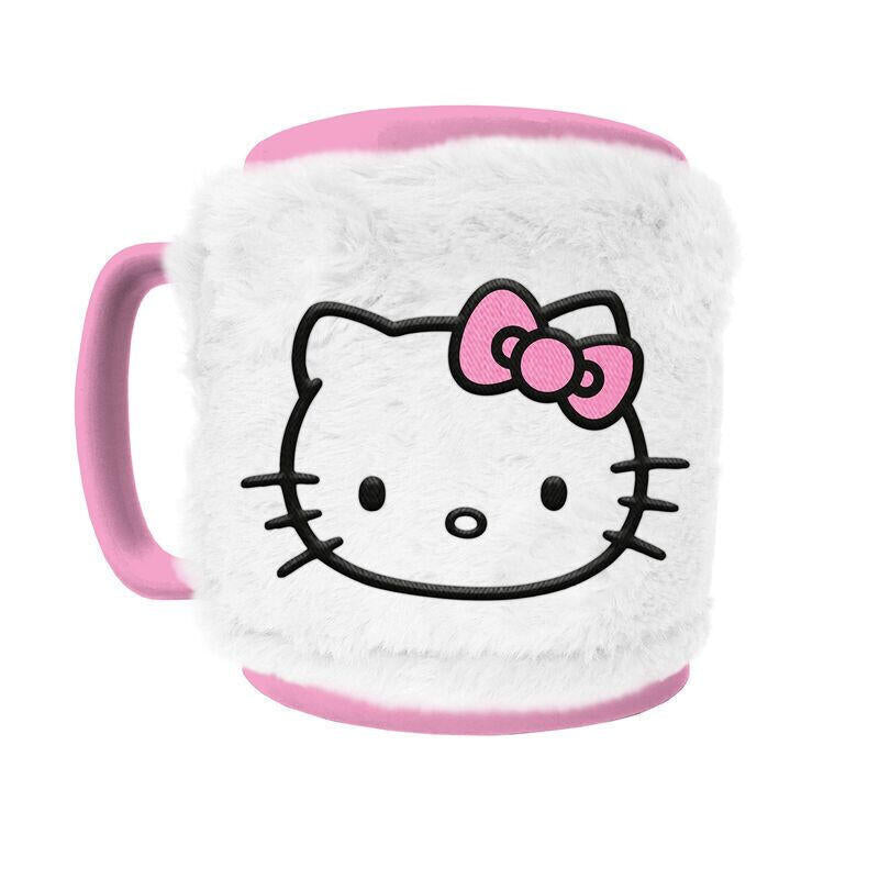 Mug Case Plush Toy Hello Kitty 440ML
