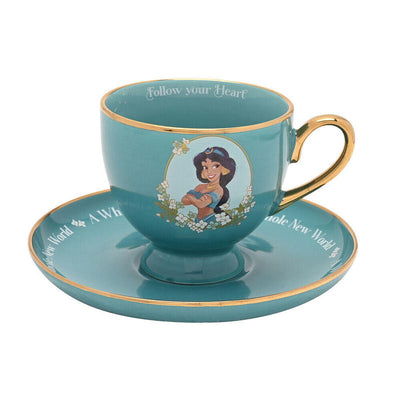 Mug Te And Platillo Jasmine Princesas Disney — image 1
