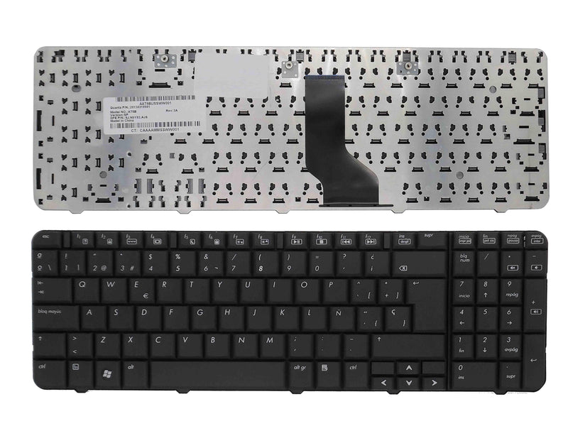 Keyboard Laptop HP Compaq CQ60-136ES 496771-071