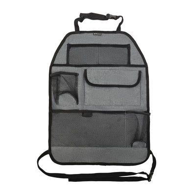 Car Backseat Organiser with Tablet Holder – Grey