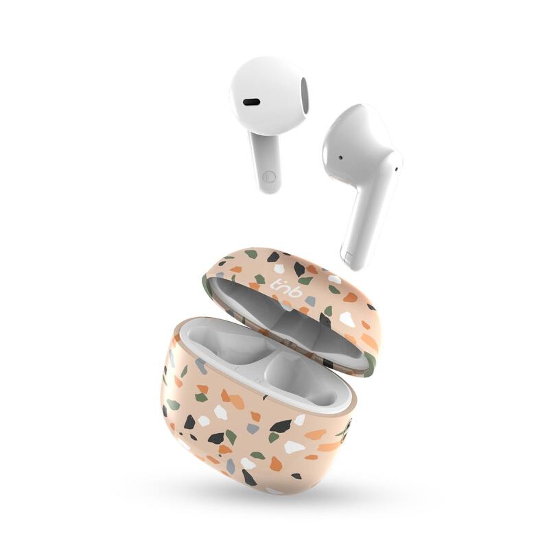 Tnb Headphones Inalambricos Collection Terrazzo - Beige