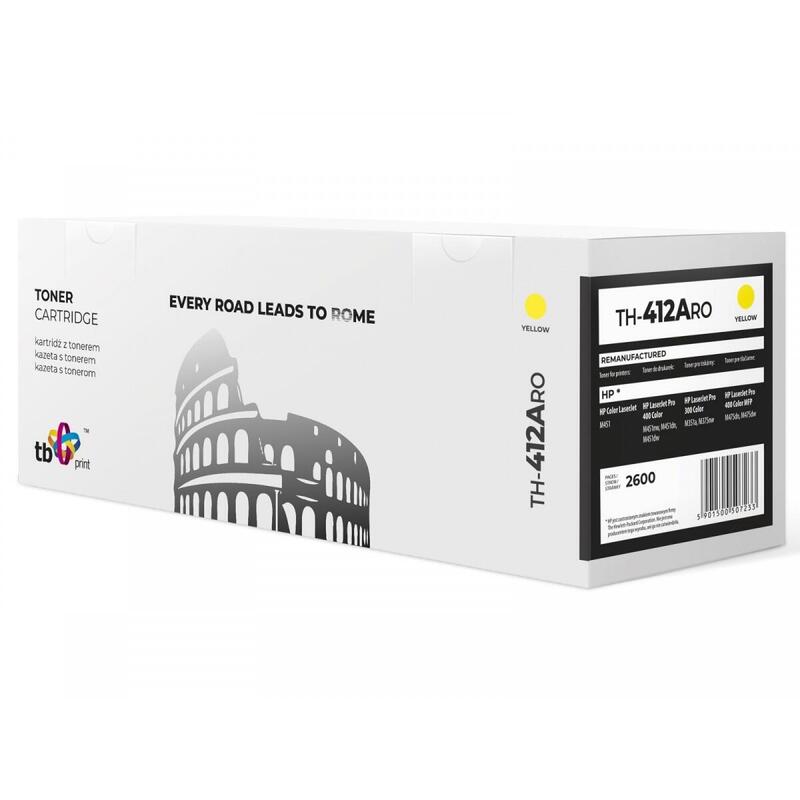 Toner HP 305A TH-412ARO Ye Rem.