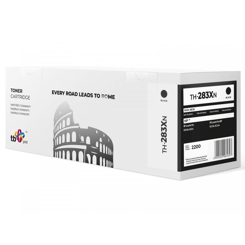 Toner HP Lj Pro M20 1 TH-283XN Bk 100% New