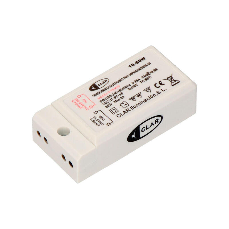 Transformador Electronic Lamp Halogena 12V 10/60W