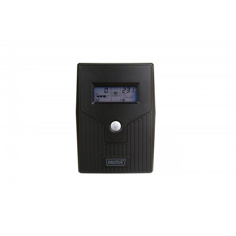 UPS Line-ineractive LCD Basic, 800VA/480W, 1X12V/9A, Avr, 2X Schuko Cee 7/3