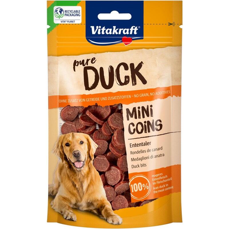 Vitakraft Duck Mini Coins Perro - 80G