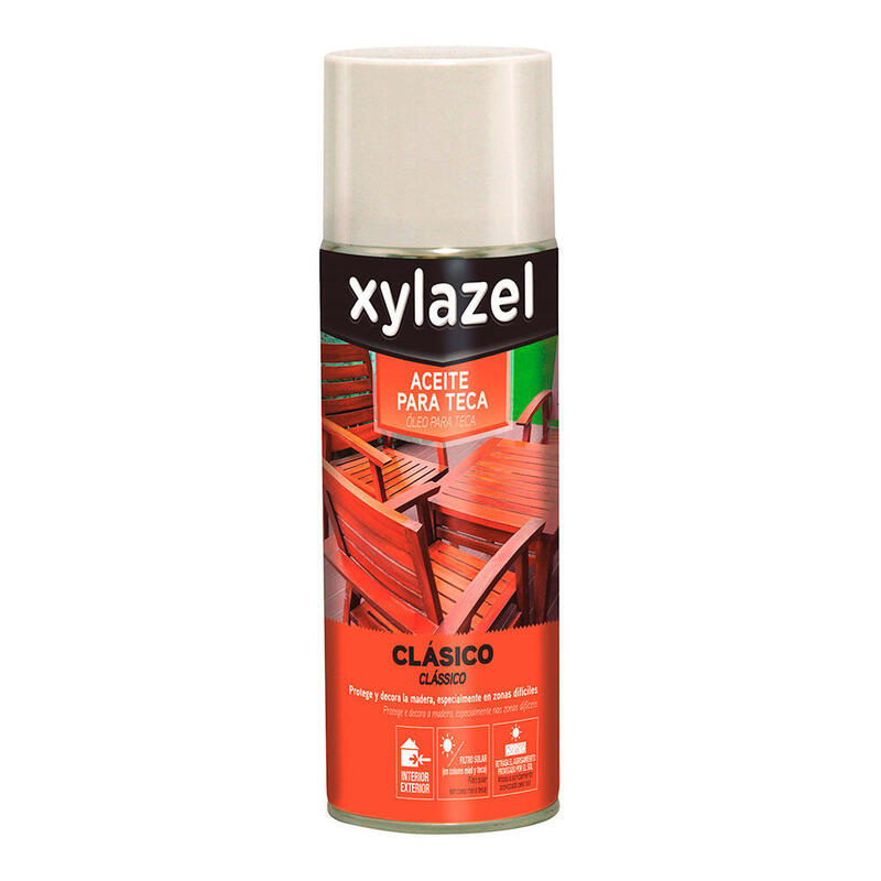 Xylazel Oil Teca Spray Colour Teca 0.400L 5396270